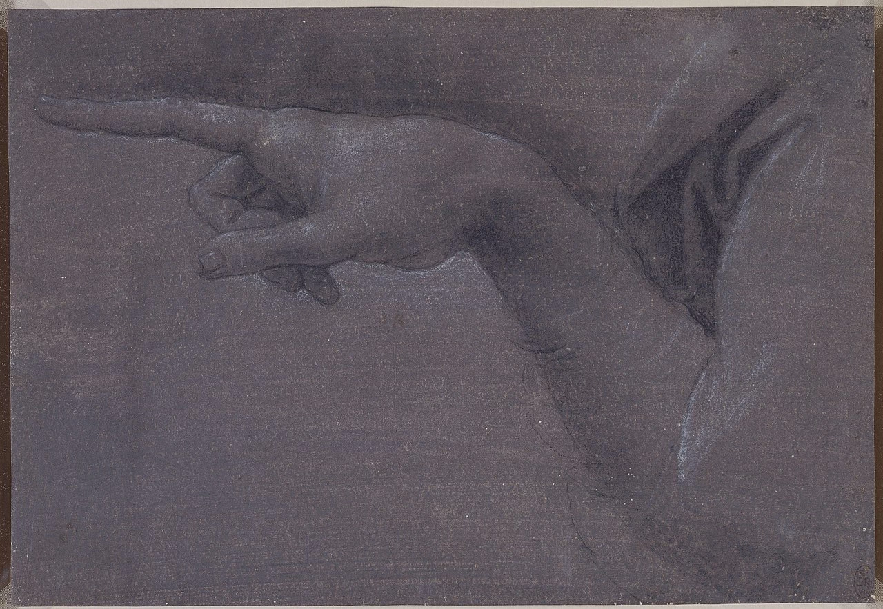 90-studio di mano